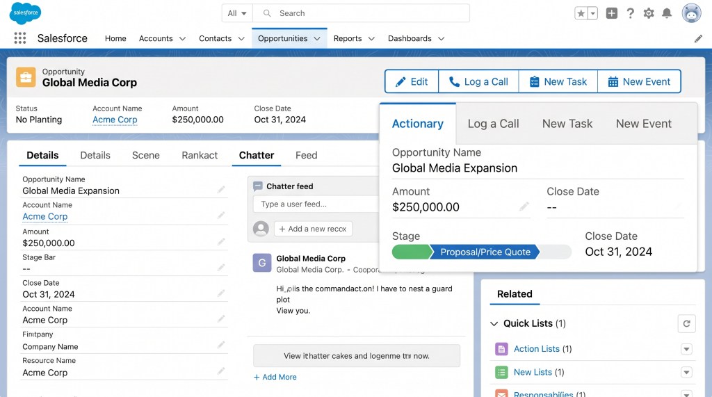 Salesforce Quick Actions